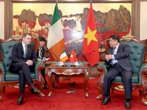 Việt Nam và Ireland tăng cường hợp tác thương mại, đầu tư ở nhiều lĩnh vực