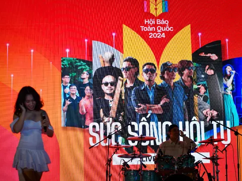 Mang nhạc rock tới Hội Báo toàn quốc 2024