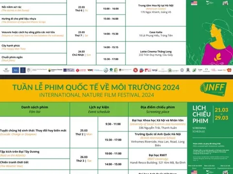 Tuần lễ Phim quốc tế về môi trường tại Hà Nội