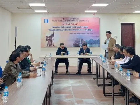 Khai mạc Trại sáng tác ca khúc kỷ niệm 70 năm Chiến thắng Điện Biên Phủ