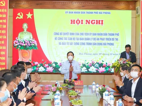 Hải Phòng: Tổ chức lại và đổi tên Ban Quản lý Dự án phát triển đô thị và Đầu tư xây dựng công trình dân dụng