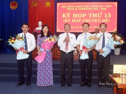 Chính phủ phê chuẩn kết quả bầu 2 Phó Chủ tịch UBND tỉnh Bạc Liêu