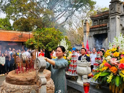 Lễ hội Đền Bà Triệu ở Thanh Hóa