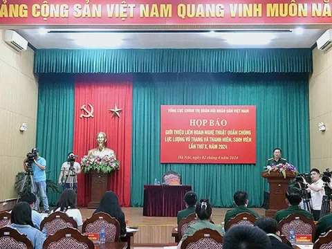 Khởi động Liên hoan nghệ thuật quần chúng lực lượng vũ trang và thanh niên, sinh viên