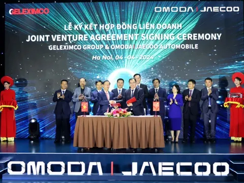 GELEXIMCO và OMODA & JAECOO ký kết Hợp đồng liên doanh xây dựng nhà máy sản xuất ô tô