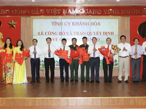 Khánh Hòa bổ nhiệm, điều động nhiều nhân sự mới