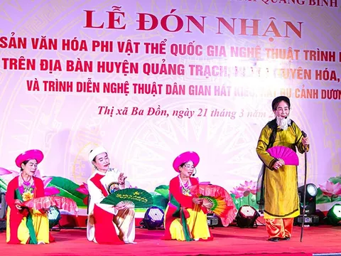 Di sản hát Kiều nơi tả ngạn sông Gianh