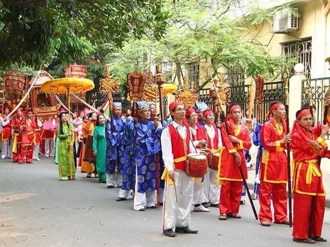Lễ hội truyền thống làng Sủi