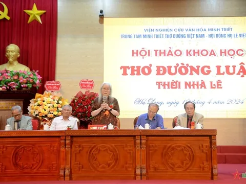 Hội thảo khoa học Thơ Đường luật thời nhà Lê