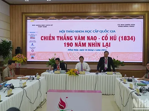 Hội thảo khoa học cấp quốc gia 190 năm chiến thắng Vàm Nao - Cổ Hũ