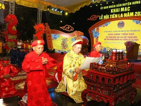 Nô nức trẩy hội đền Tiên La Thái Bình năm 2024