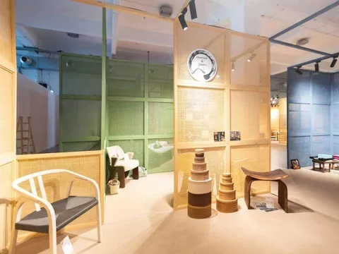 Gian hàng nội thất Việt gây ấn tượng mạnh tại Tuần lễ thiết kế Milan