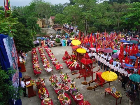 Lễ hội đền Suối Mỡ - nét đẹp văn hóa truyền thống