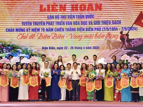Liên hoan Cán bộ thư viện toàn quốc tuyên truyền phát triển văn hóa đọc và giới thiệu sách tại Điện Biên
