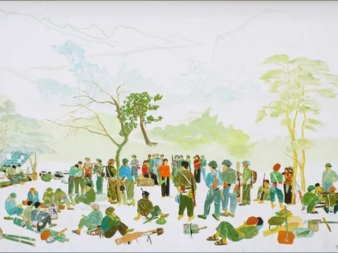 Triển lãm giới thiệu 70 tác phẩm hội họa, đồ họa, điêu khắc về Điện Biên