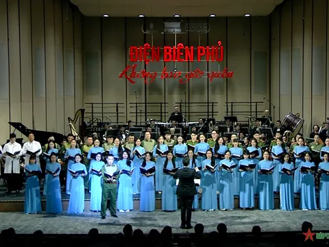 Hơn 300 nghệ sĩ biểu diễn các tác phẩm âm nhạc nổi tiếng về Chiến thắng Điện Biên Phủ