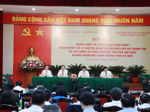 Trưởng Ban Tuyên giáo Trung ương: Đảng và Nhà nước luôn quan tâm đến đội ngũ doanh nhân