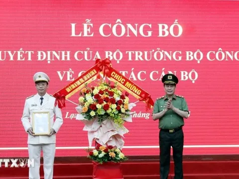 Đại tá Vũ Như Hà được điều động, bổ nhiệm làm Giám đốc Công an tỉnh Lạng Sơn