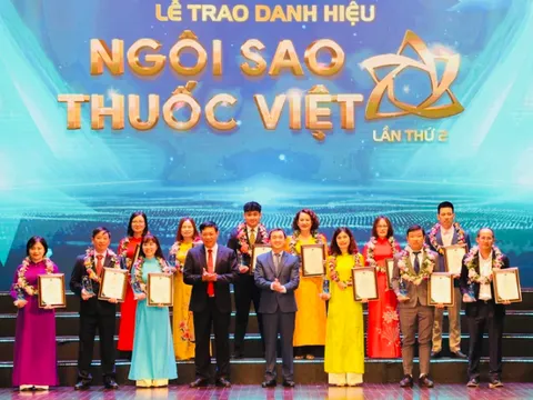 Bộ Y tế trao danh hiệu “Ngôi sao thuốc Việt” lần thứ 2