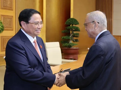Thủ tướng Phạm Minh Chính tiếp nguyên Chủ tịch, người sáng lập Tập đoàn Infosys Ấn Độ