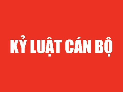 Thi hành kỷ luật Cảnh cáo 2 nguyên Thứ trưởng Bộ Lao động - Thương binh và Xã hội