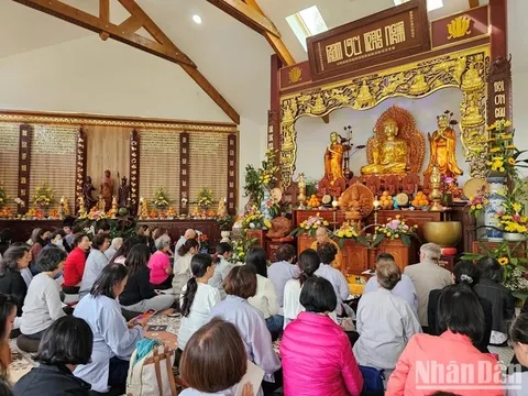Cộng đồng người Việt Nam tại Pháp mừng Đại lễ Phật đản