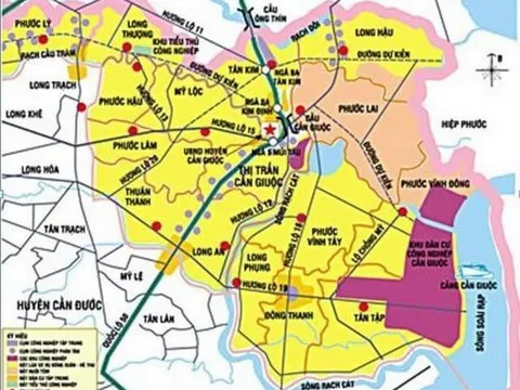 Long An: Chuyển mục đích sử dụng 35,3015 ha đất để thực hiện Dự án Cụm công nghiệp Đông Quang