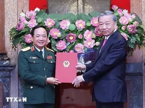 Thượng tướng Trịnh Văn Quyết được bổ nhiệm làm Chủ nhiệm Tổng cục Chính trị