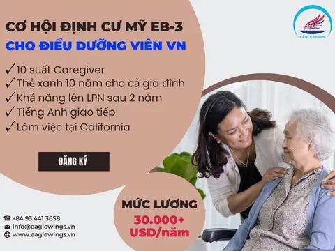 Cơ hội định cư diện lao động EB-3 Mỹ