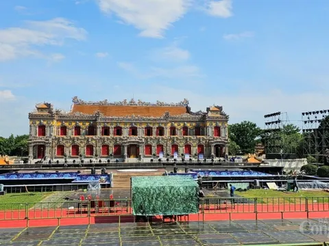 Sẵn sàng cho Tuần lễ Festival nghệ thuật Quốc tế Huế 2024