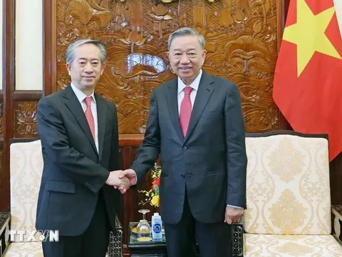Chủ tịch nước Tô Lâm tiếp Đại sứ Trung Quốc Hùng Ba