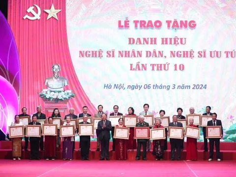 Quy định mới về xét tặng danh hiệu “Nghệ sĩ nhân dân”, “Nghệ sĩ ưu tú”
