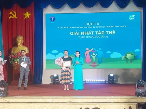 Hội thi giao lưu sáng kiến truyền thông “Gia đình có sức khoẻ - Không khói thuốc”