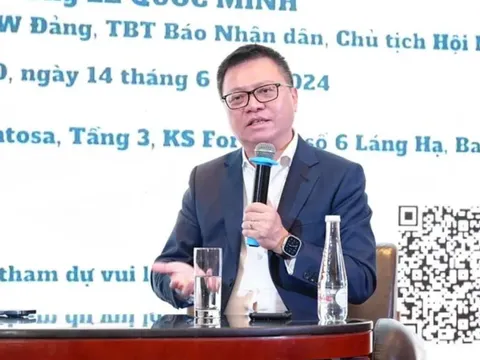 Nhà báo Lê Quốc Minh dẫn dắt toạ đàm báo chí trong kỷ nguyên số: thời cơ và thách thức