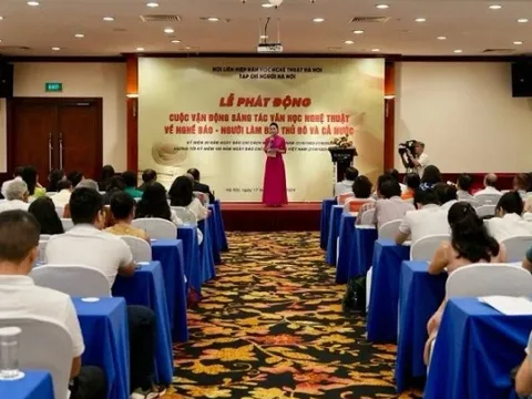 Phát động sáng tác văn học, nghệ thuật về nghề báo và người làm báo