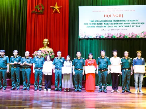 VNMAC tổng kết công tác tuyên truyền nâng cao nhận thức về phòng tránh tai nạn bom mìn