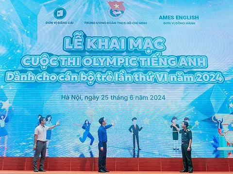Cuộc thi Olympic tiếng Anh cho cán bộ trẻ có chặng thi hoàn toàn mới