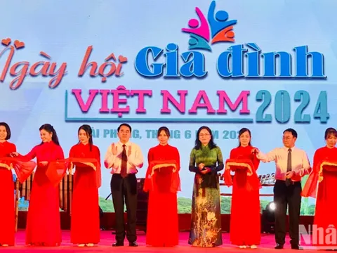 Tưng bừng khai mạc Ngày hội Gia đình Việt Nam năm 2024
