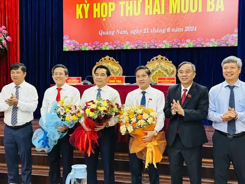 Thủ tướng phê chuẩn kết quả bầu 2 Phó Chủ tịch tỉnh Quảng Nam