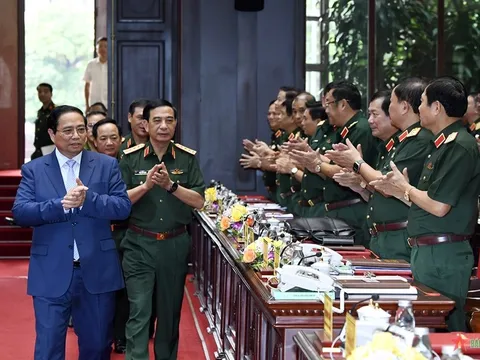 Thủ tướng Phạm Minh Chính dự, chỉ đạo Hội nghị Quân chính toàn quân 6 tháng đầu năm 2024