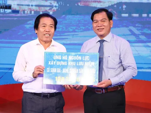 Chung tay đóng góp xây dựng Khu tưởng niệm cố soạn giả Viễn Châu