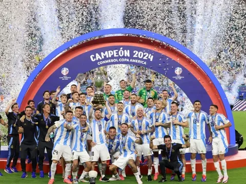Argentina phá kỷ lục số lần vô địch Copa America