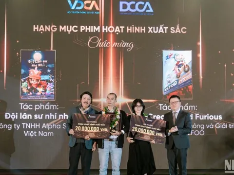 Cấp chứng nhận bản quyền cho Kịch bản chương trình và bộ nhận diện Cúp của Giải thưởng sáng tạo nội dung số Việt Nam