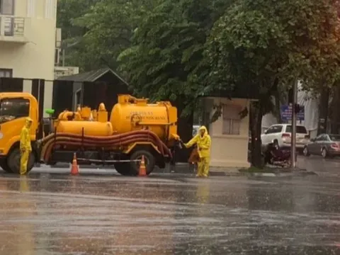 Hà Nội chủ động ứng phó áp thấp nhiệt đới gây mưa lớn