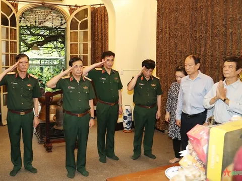 Đại tướng Phan Văn Giang tri ân nguyên lãnh đạo Đảng, Nhà nước, Quân đội