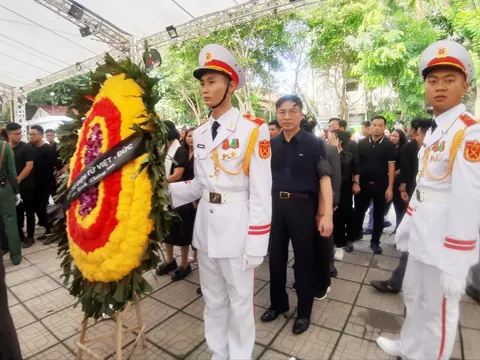 Đoàn Tạp chí điện tử Việt - Đức viếng Tổng Bí thư Nguyễn Phú Trọng