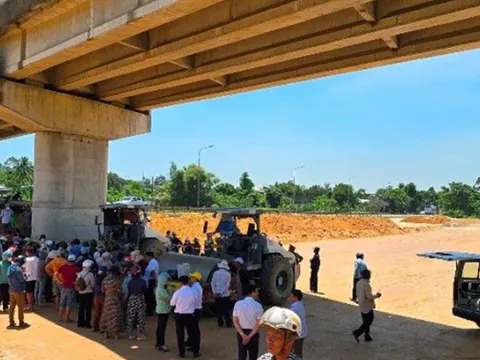 Một phụ nữ tử vong tại công trình đang thi công