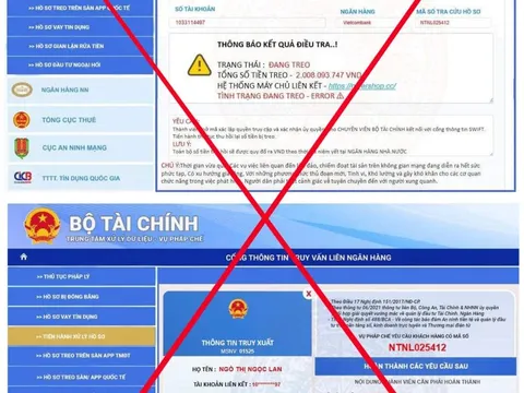 Bộ Tài chính khuyến cáo việc giả mạo văn bản, con dấu và website của Bộ