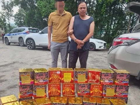 Công an tỉnh Tuyên Quang khởi tố 3 đối tượng buôn bán gần 70kg pháo hoa nổ