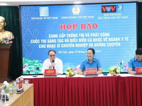 Khởi động cuộc thi sáng tác ca khúc tôn vinh ngành y